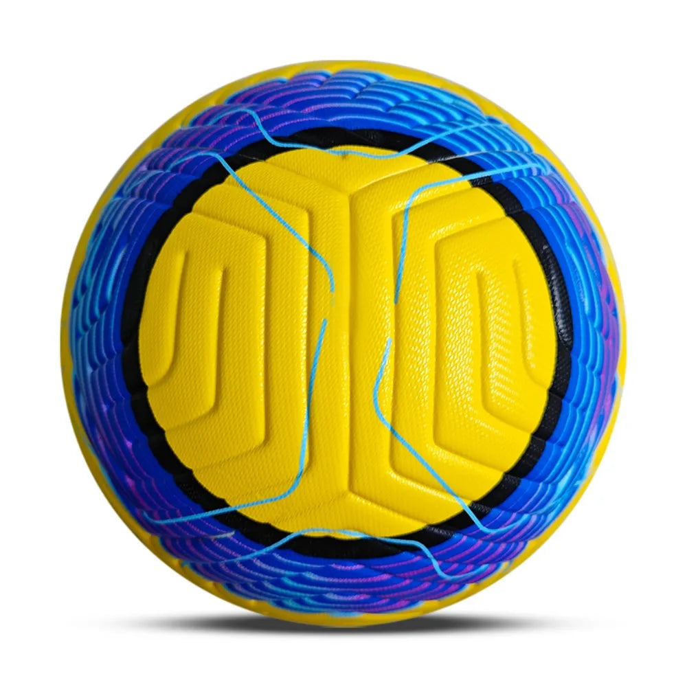 2025 Professional Size 5 Leather Football PU Material Outdoor Training Ball