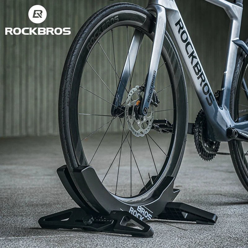 ROCKBROS Bicycle Parking Rack Indoor Adjustable Bike Stand
