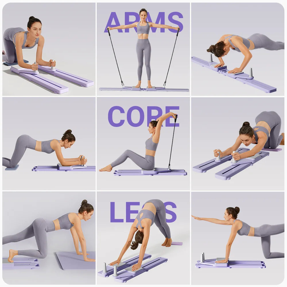 Cursor Fitness 2-in-1 Abs and Ski Board Portable Trainer