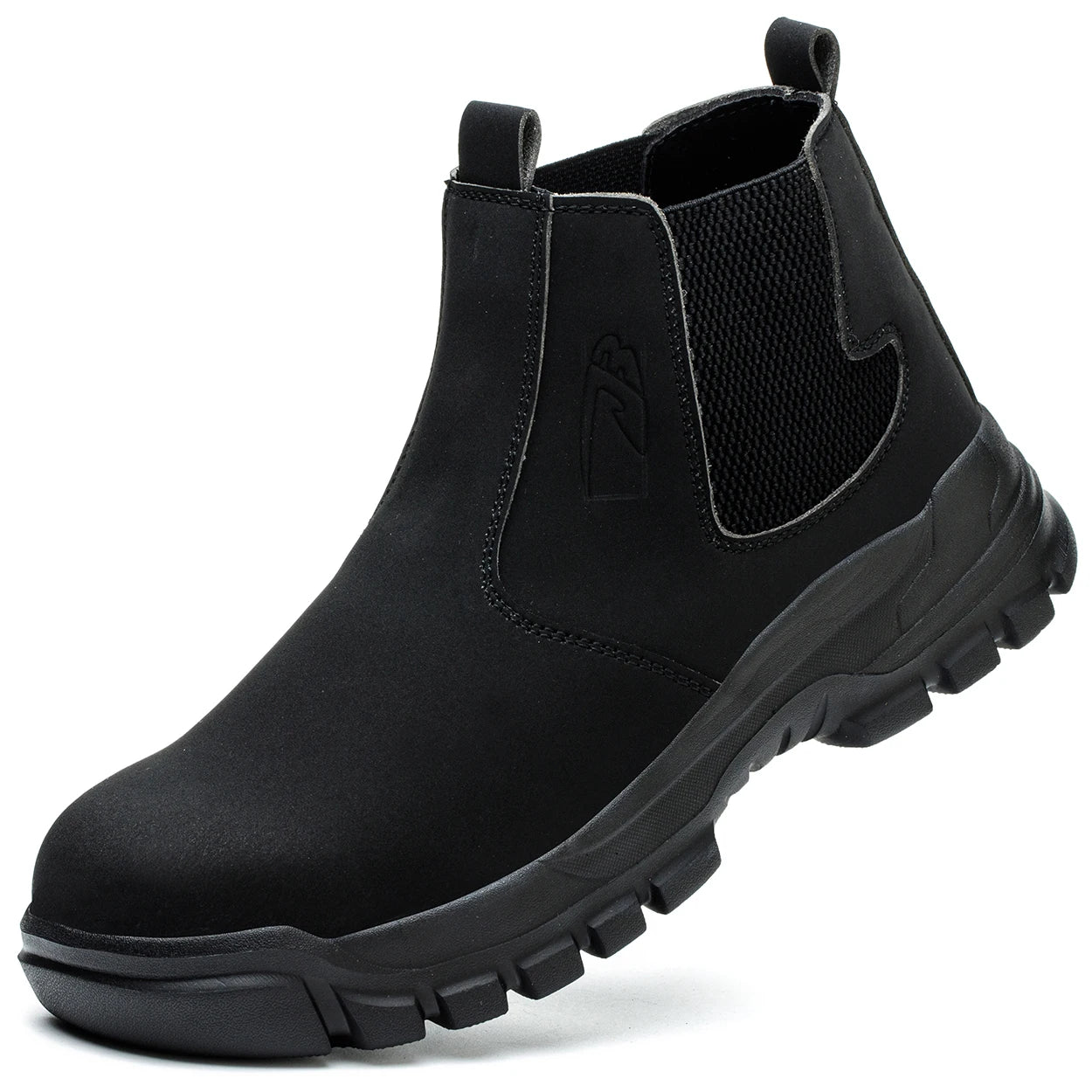 Waterproof Men's Safety Work Boots Steel Toe Shoes Anti Impact And Anti-Puncture Outdoor Adventure Hiking Protective Boots