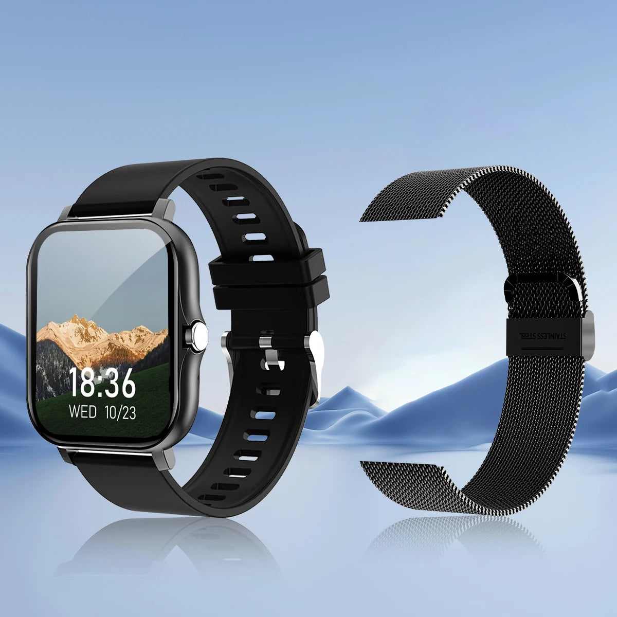 Smart Watch with Wireless Calling Fitness Tracker and Sport Mode for All Devices