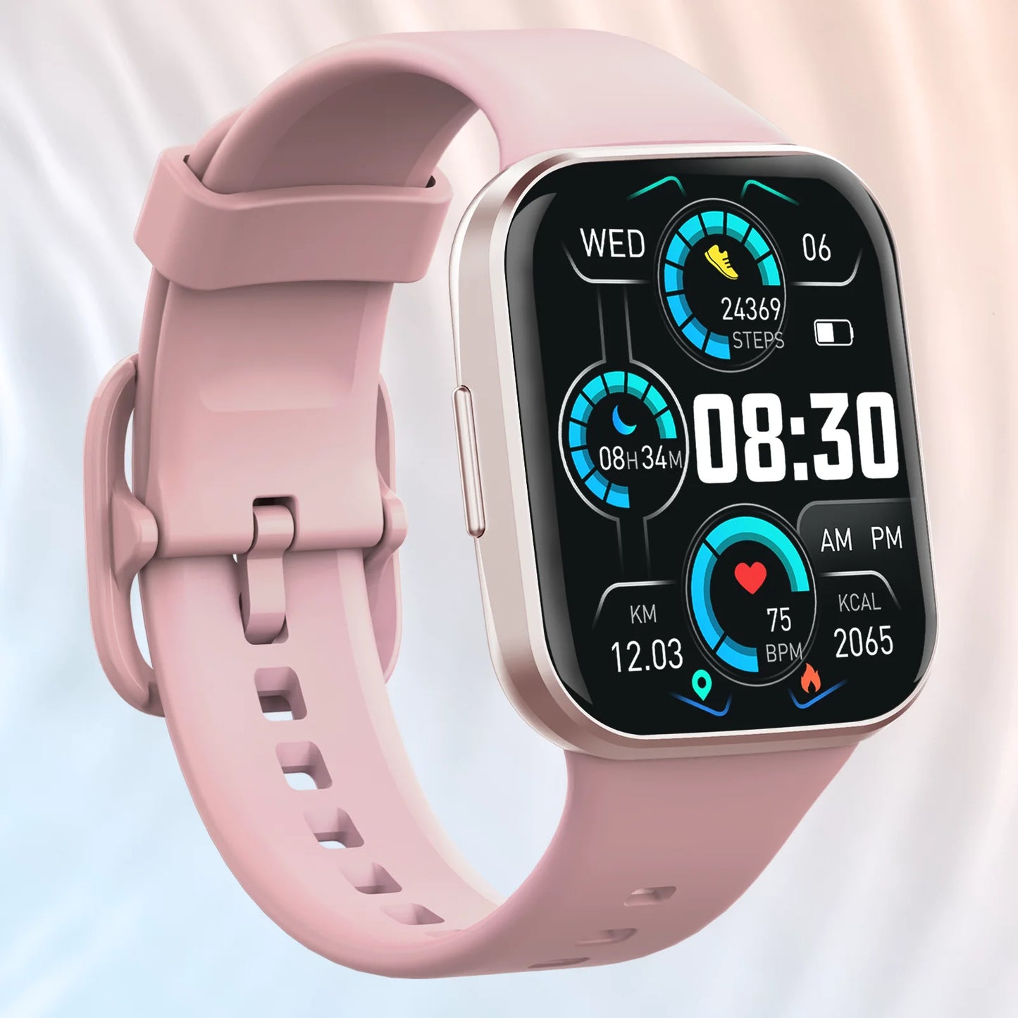 Nerunsa Smart Watch IP68 Waterproof Tracker 25 Modes