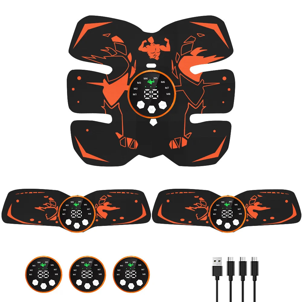XMSJ YUKUI Wireless EMS Abdominal Trainer Belt Six Pack Abs