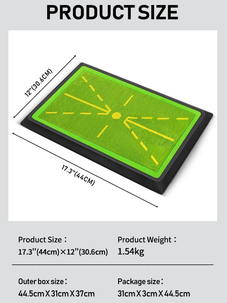 Pgm Golf Swing Training Mat Swing Path Practice