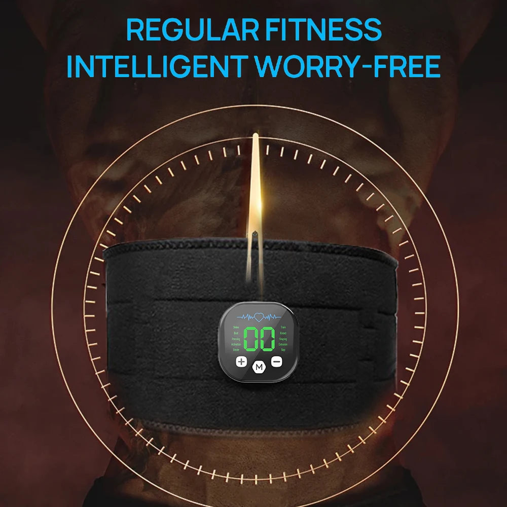 XMSJHign-concerned EMS Ab Belt For Waist Toning Effect