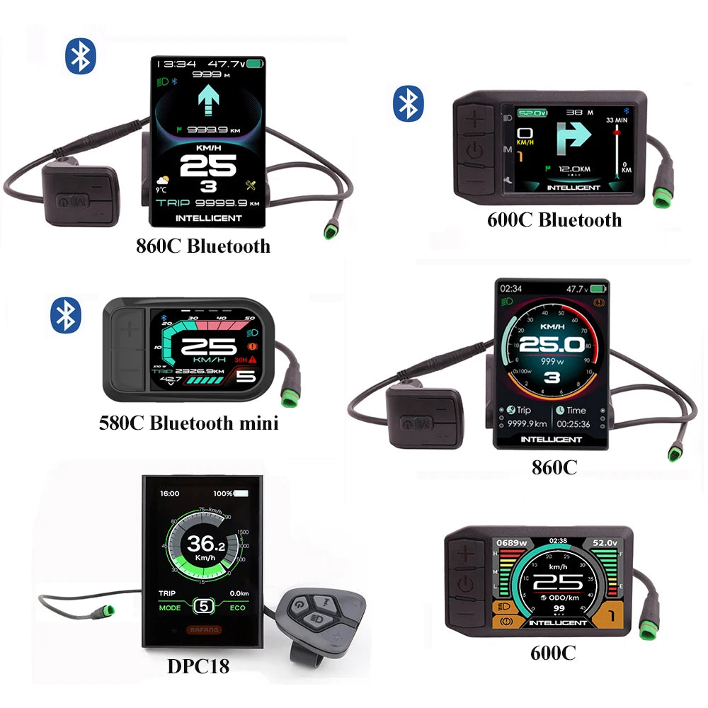 BAFANG CAN Display 860C 600C 530S P860C Triangle Plug Bluetooth