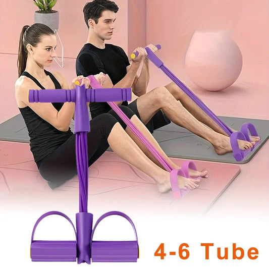 XMSJ 4 Level Resistance Band Tensioner Non Slip Training