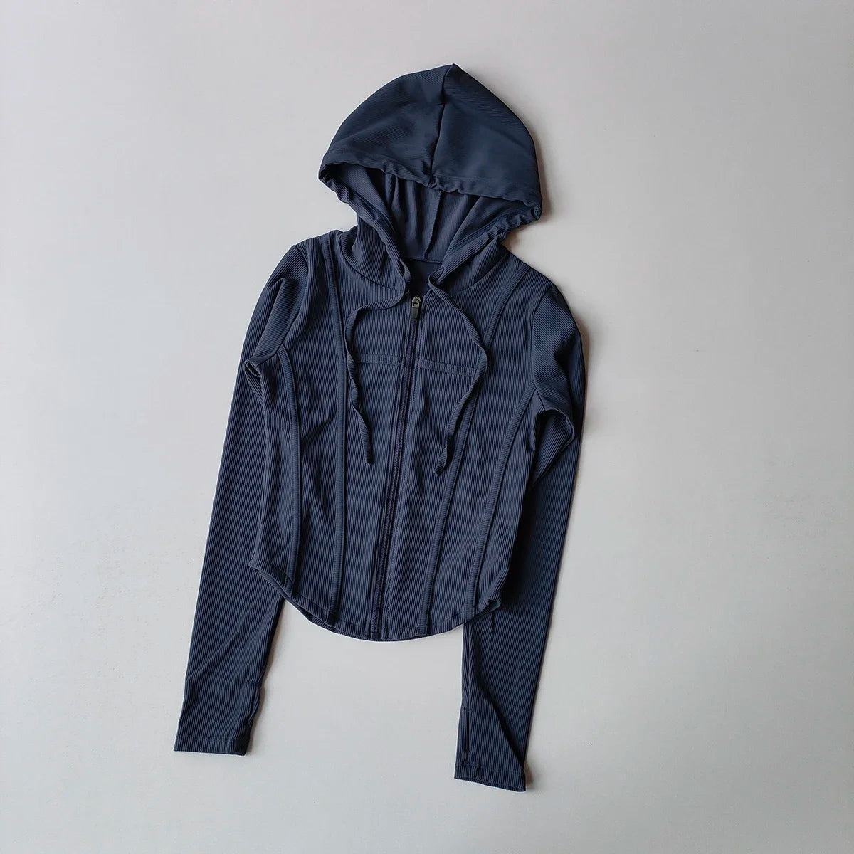 CN Hooded Women Sports Jacket Yoga Coat Quick Dry Fabric