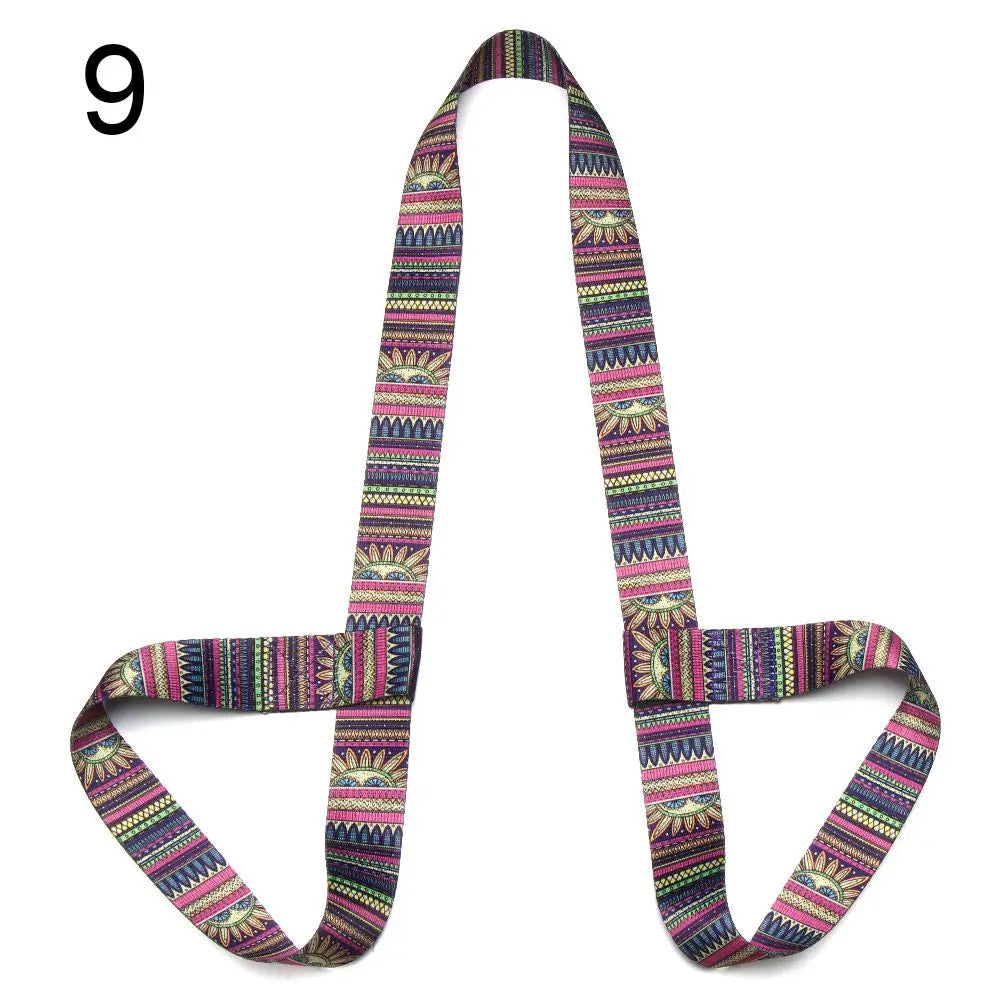 Hign Concerned Yoga Mat Strap Belt Adjustable Nylon