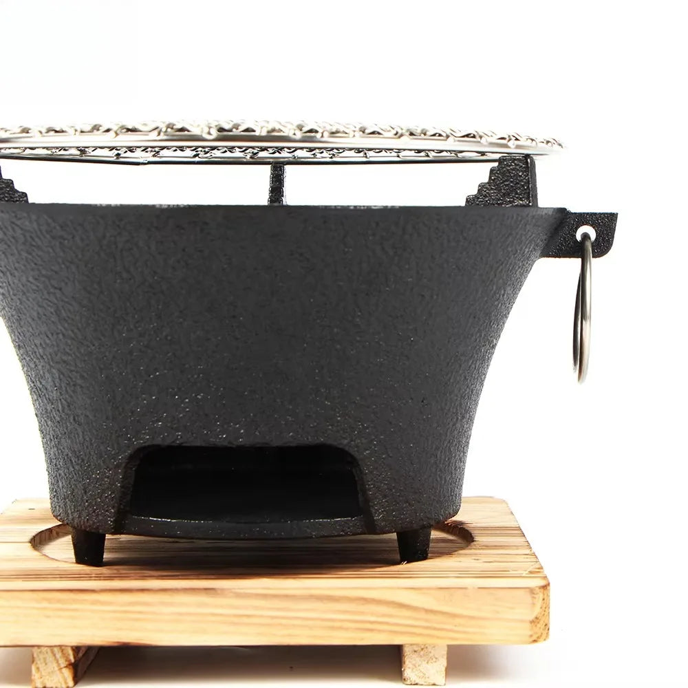 HOMEFISH Cast Iron Stove For Outdoor Grill And Barbecue