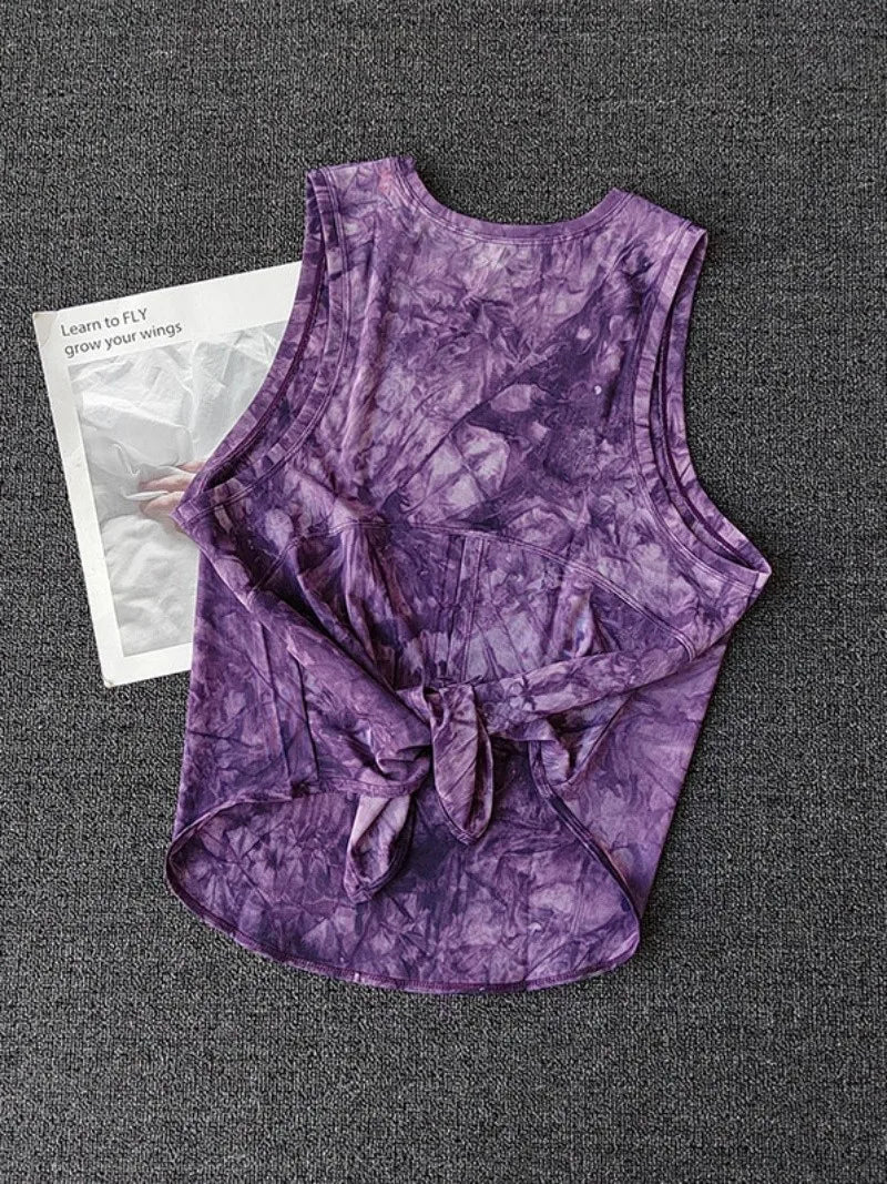 Womens Quick Dry Running Vest Fitness Top Yoga Shirt