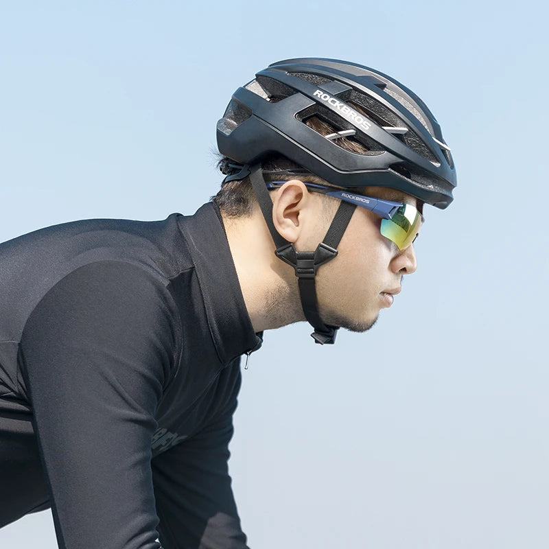 ROCKBROS Polarized 3 Lens Bicycle Sunglasses for Men Women