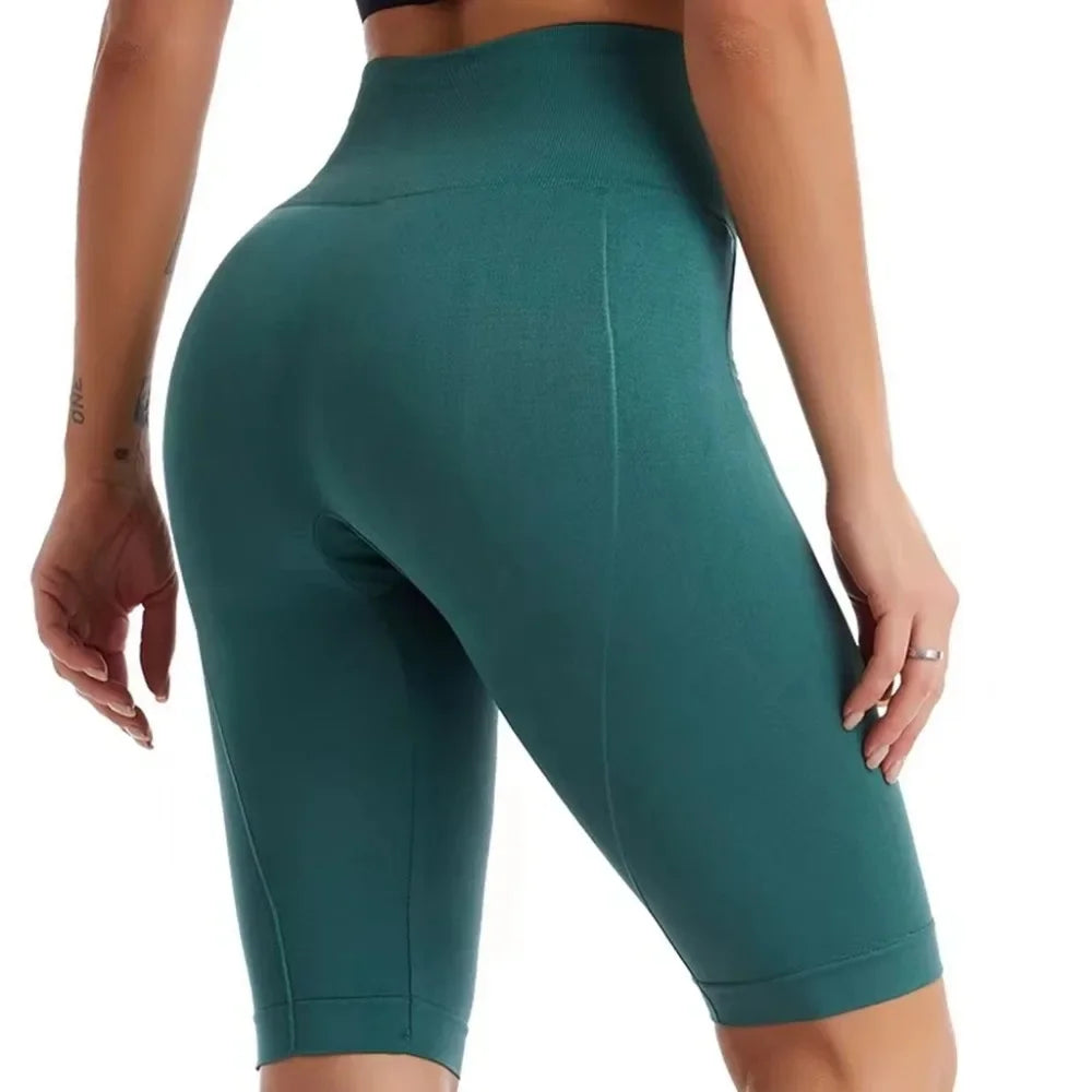 VEKYCN High Waist Biker Shorts Women Tummy Control Yoga Fitness