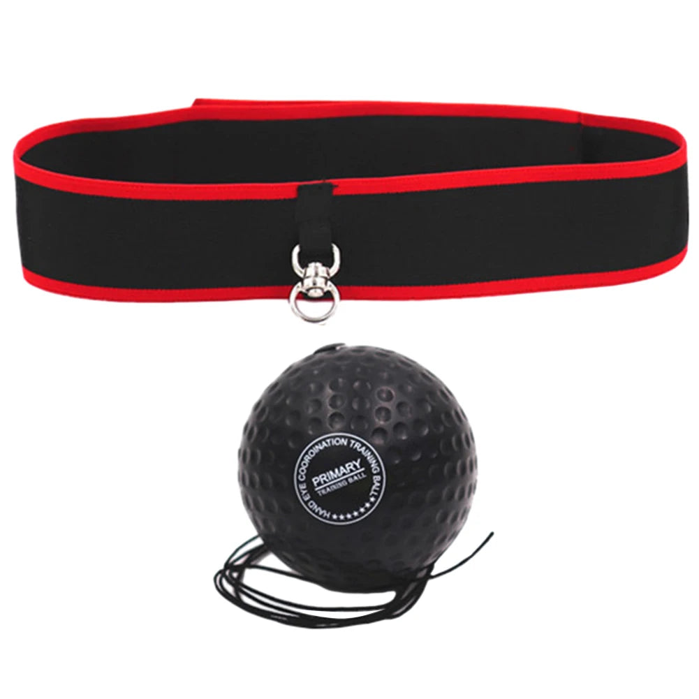Boxing Training Reflex Ball with Adjustable Headband for Speed and Accuracy