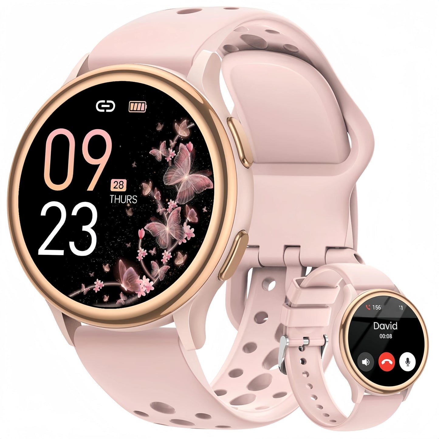 AnyloopCa Smartwatch For Women Fitness Tracker 400 Faces
