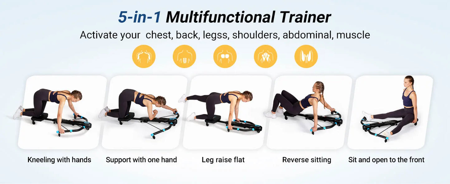 MERACH Core Trainers Ab Machine Rowing Dragonfly Fitness Equipment