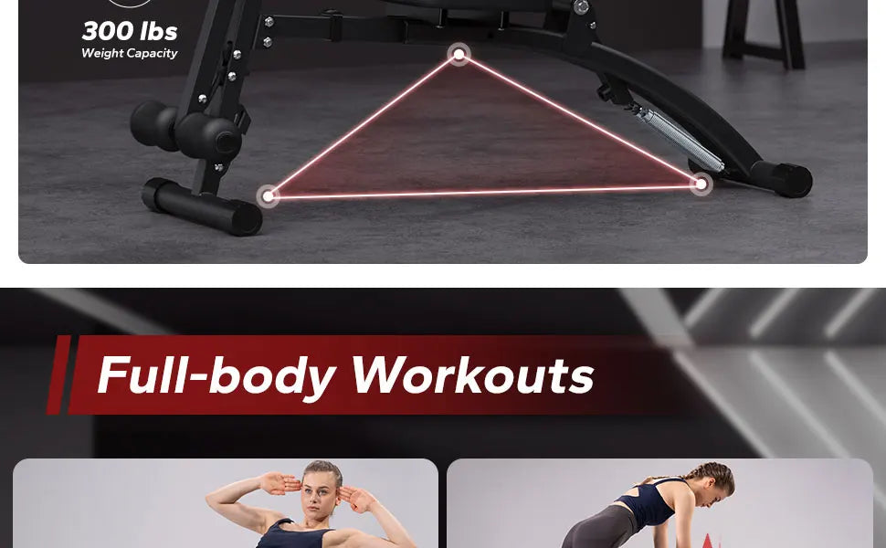 MERACH Ab Machine MultiFunctional Ab Trainer for Home Gym