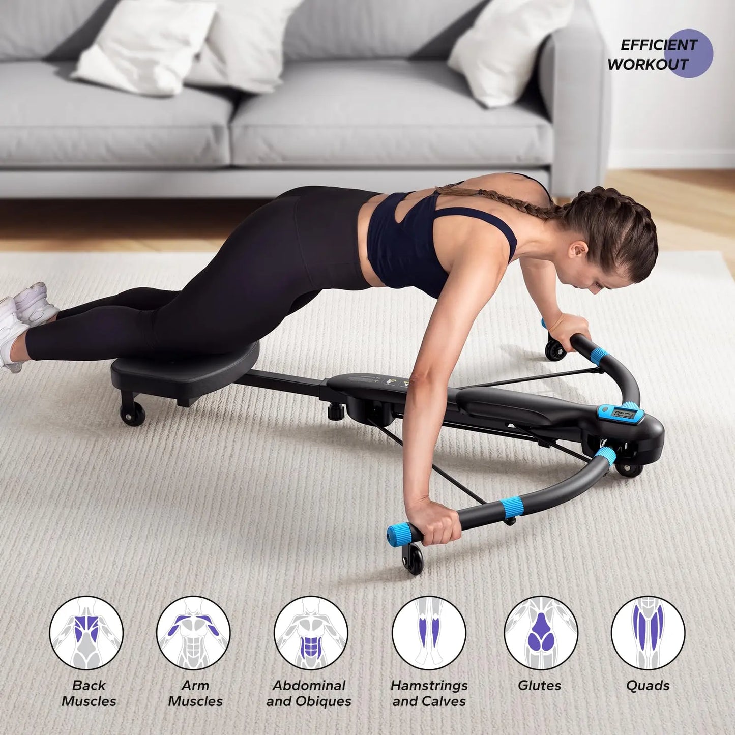 MERACH Core Trainers Ab Machine Rowing Dragonfly Fitness Equipment