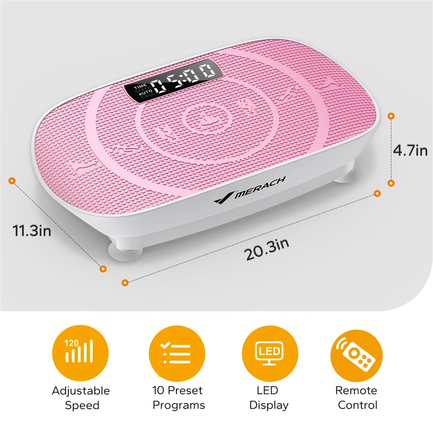 MERACH CV30 Vibration Plate Whole Body Workout Platform
