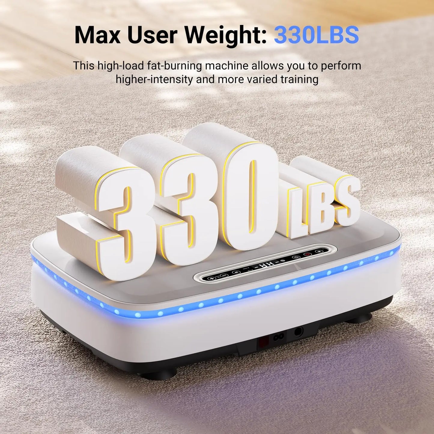MERACH Vibration Plate Exercise Machine For Full Body Workout