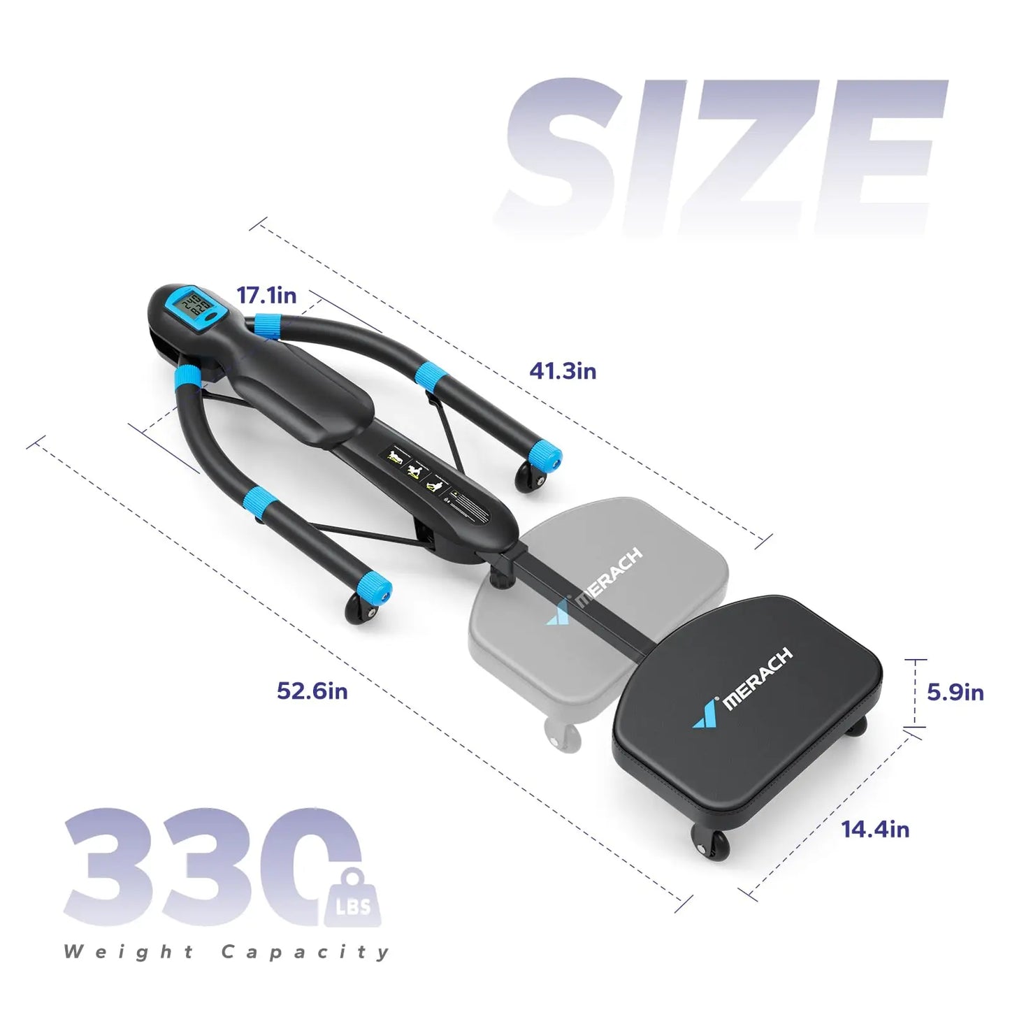 MERACH Core Trainers Ab Machine Rowing Dragonfly Fitness Equipment