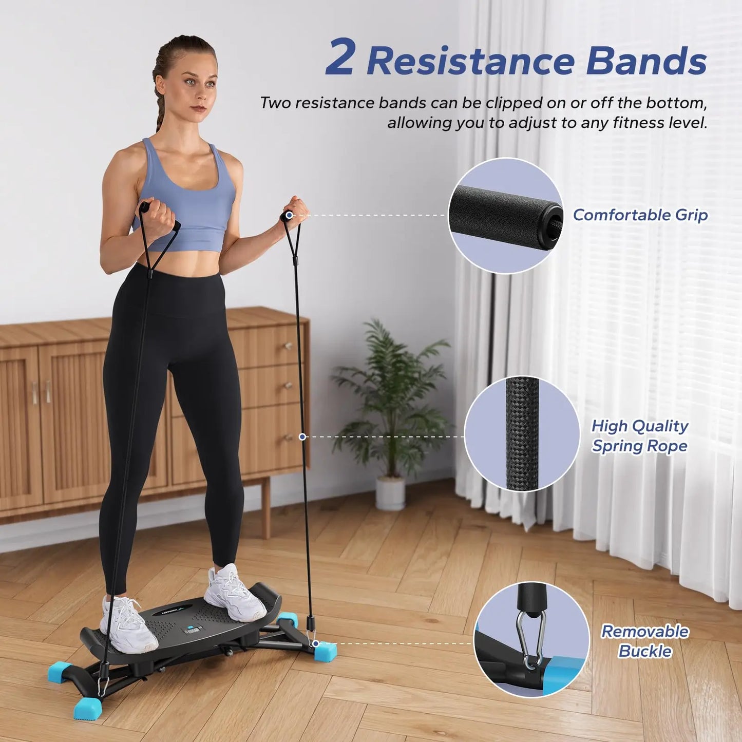 MERACH Ski Machine Simulated Ski Training For Full Body Cardio