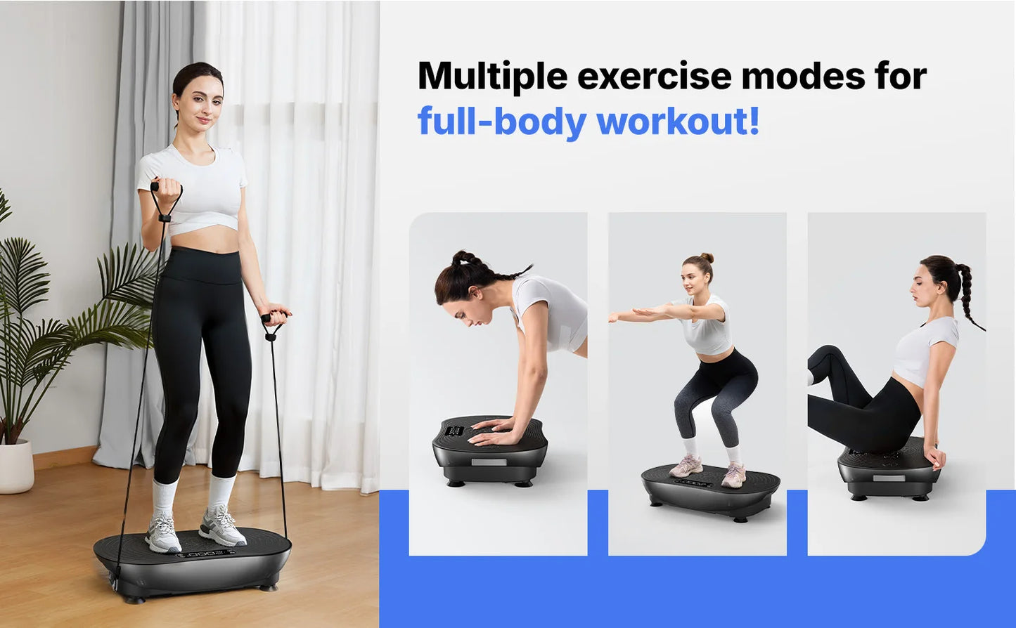 MERACH Vibration Plate V33 for Weight Loss and Shaping