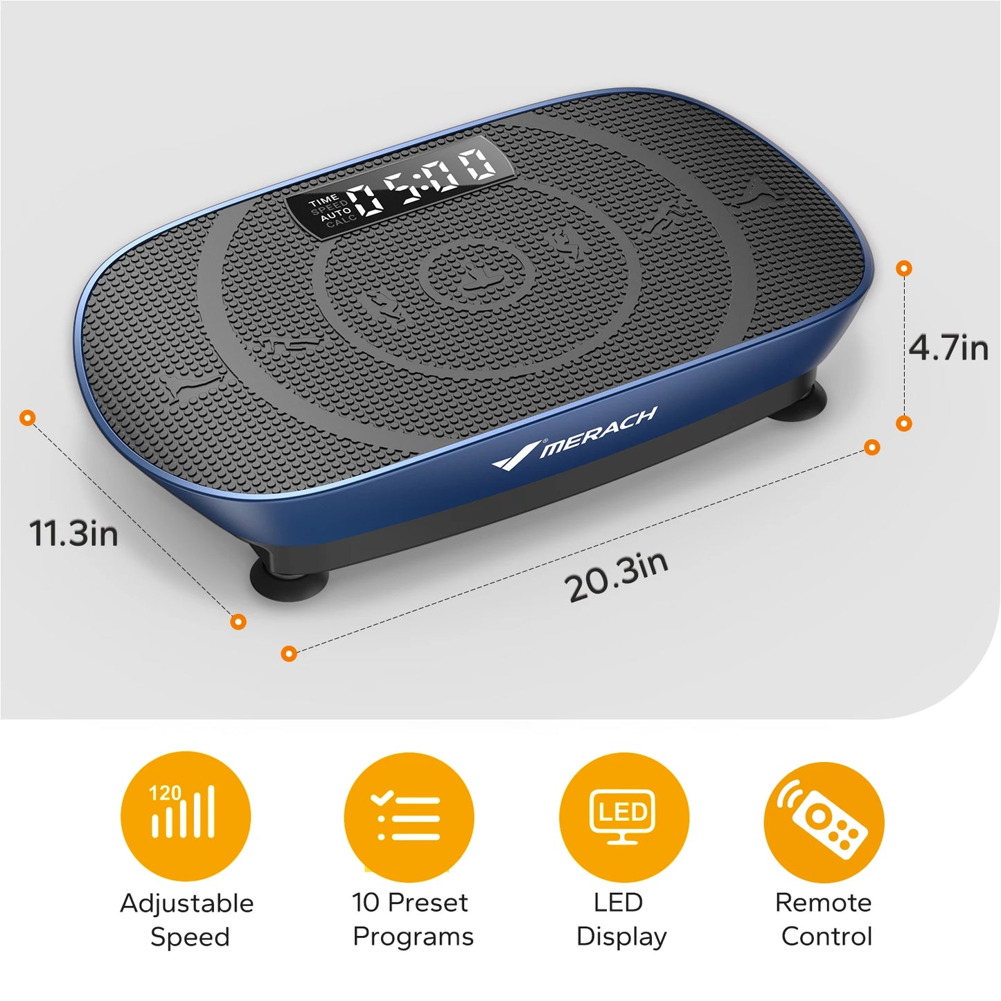 MERACH CV30 Vibration Plate Whole Body Workout Platform