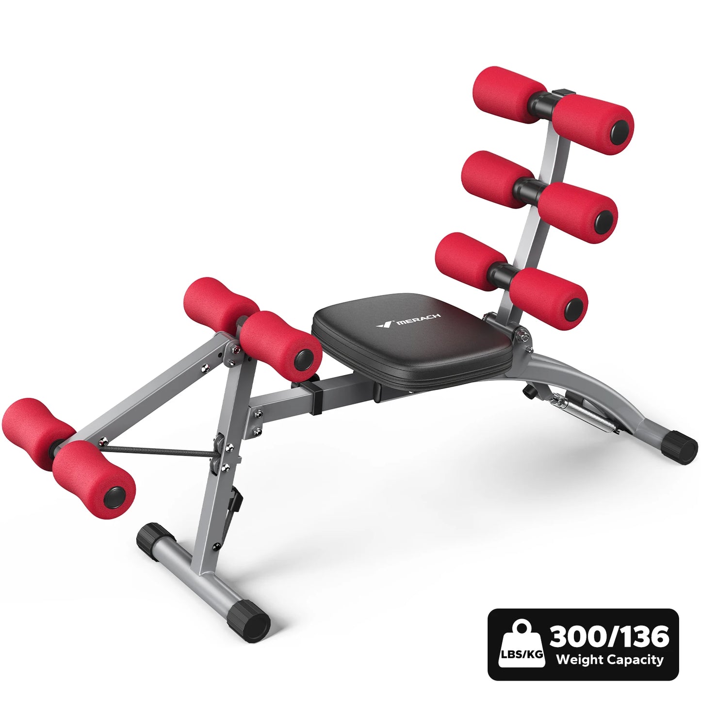 MERACH Ab Machine MultiFunctional Ab Trainer for Home Gym