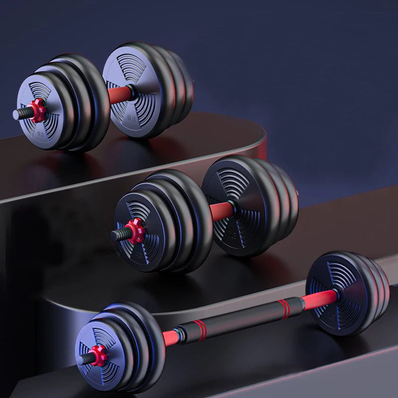 Adjustable Dumbbell Barbell Set by Department for Home Gym