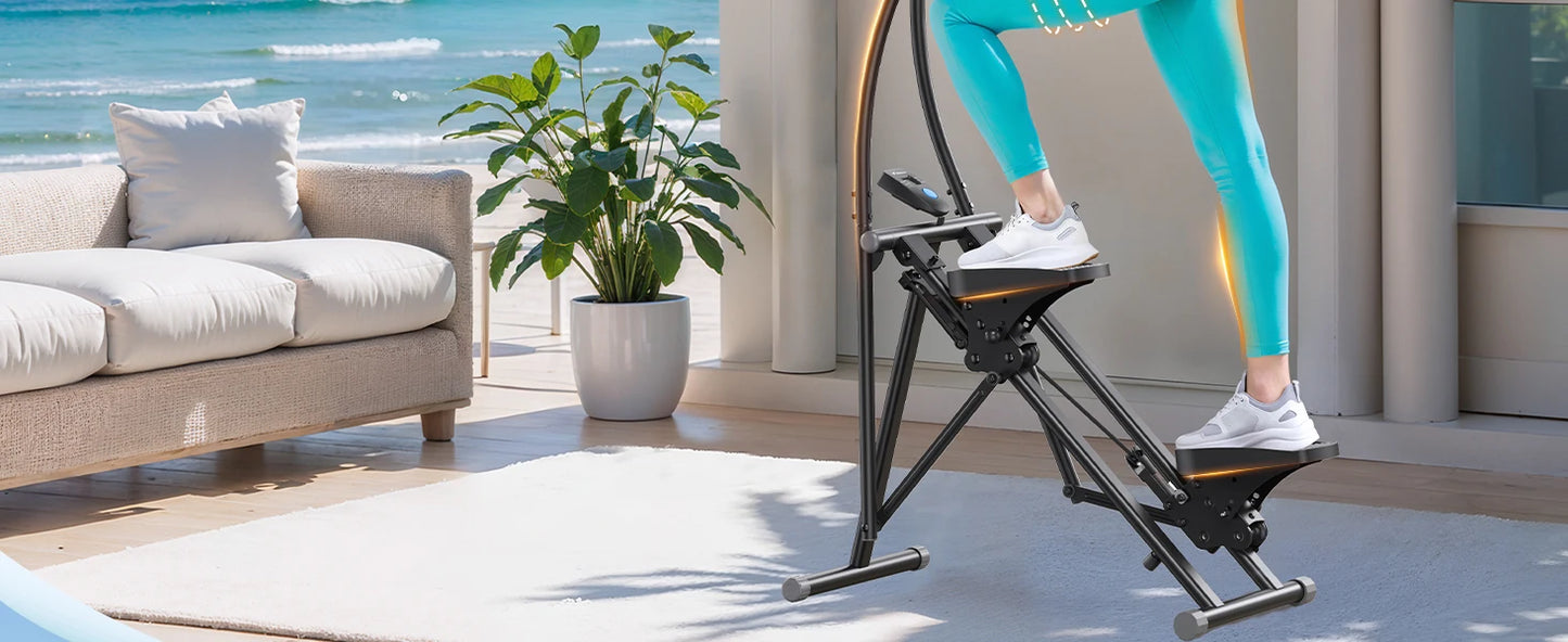 Merach Stair Stepper Home Gym Full Body Workout Compact Folding