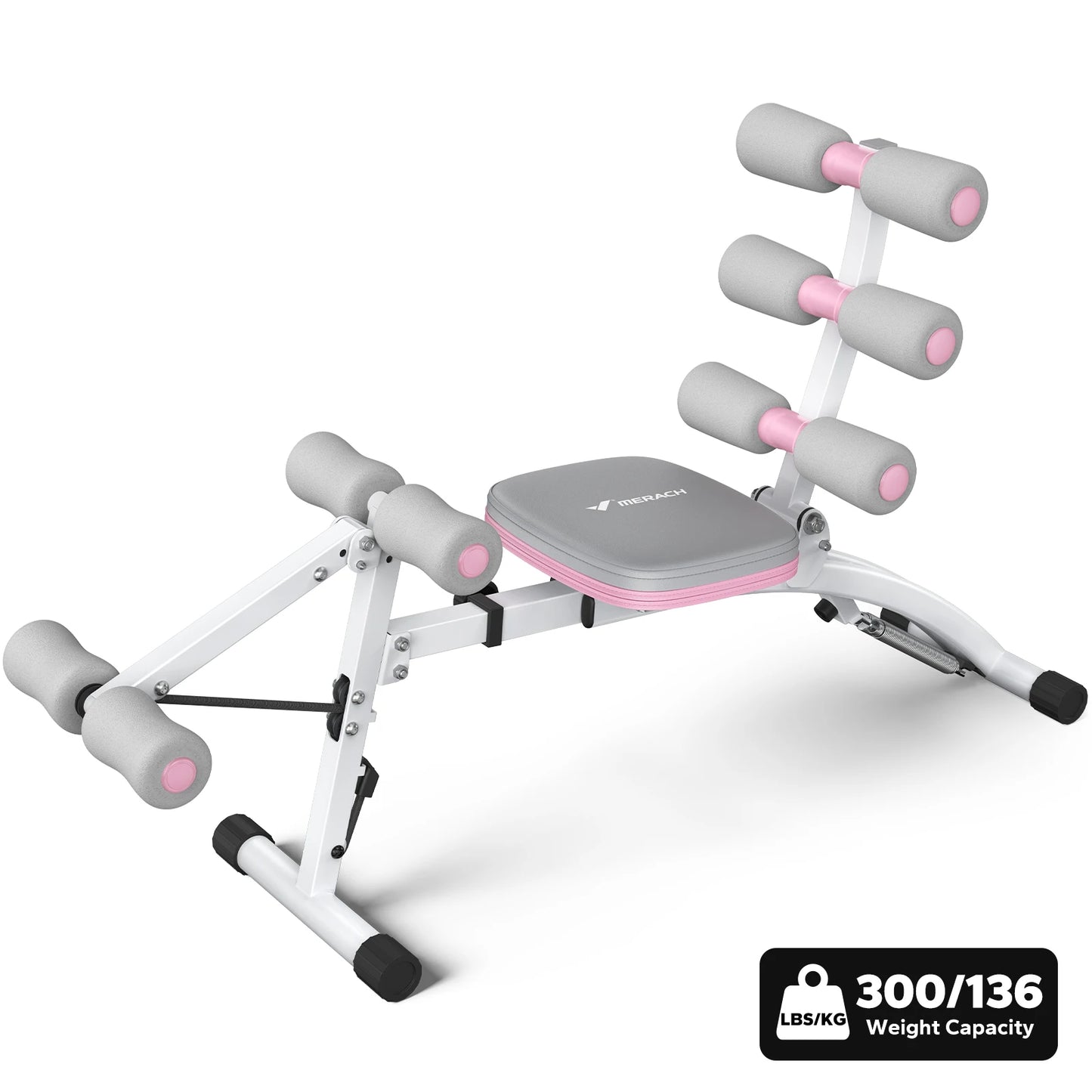 MERACH Ab Machine MultiFunctional Ab Trainer for Home Gym