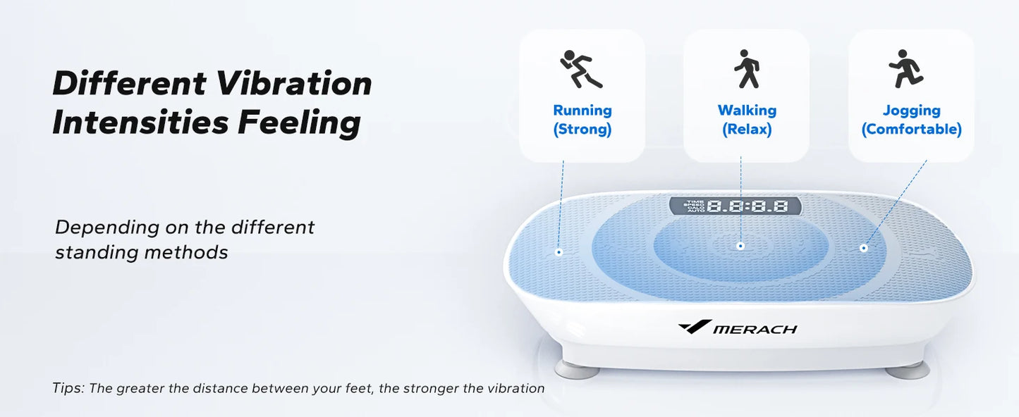 MERACH CV30 Vibration Plate Whole Body Workout Platform