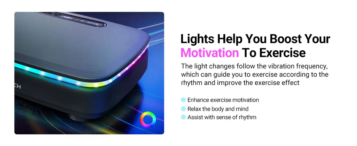 MERACH Vibration Plate Exercise Machine For Full Body Workout