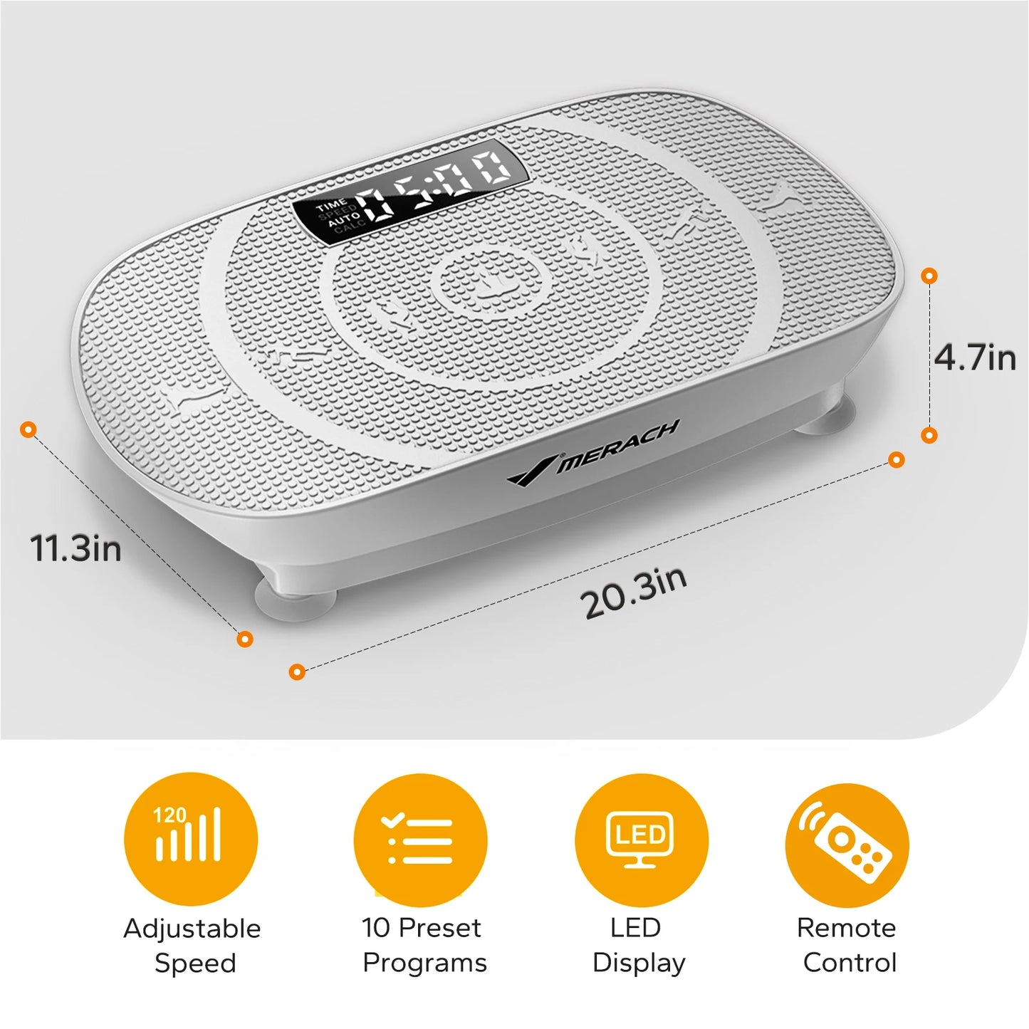 MERACH CV30 Vibration Plate Whole Body Workout Platform