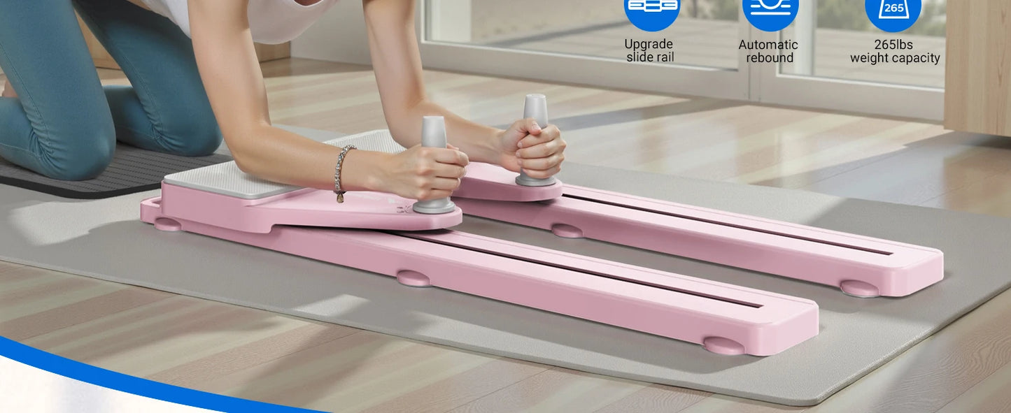 MERACH Pilates Board Multifunctional Ab Trainer With Detachable Ab Plate