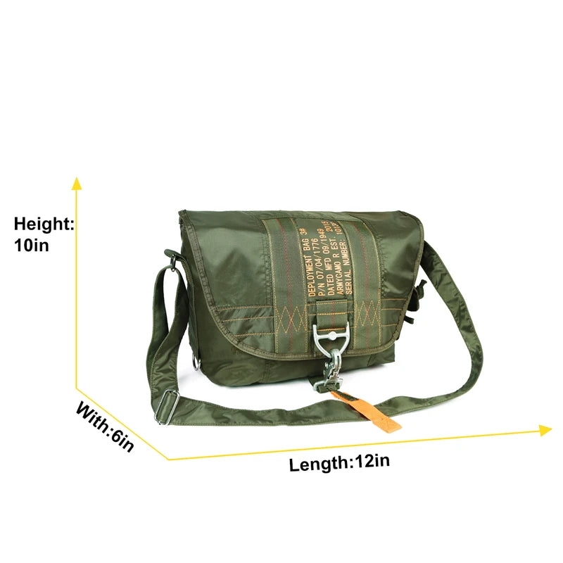 LQARMY Tactical Shoulder Sling Bag Nylon Waterproof Outdoor Chest Pack