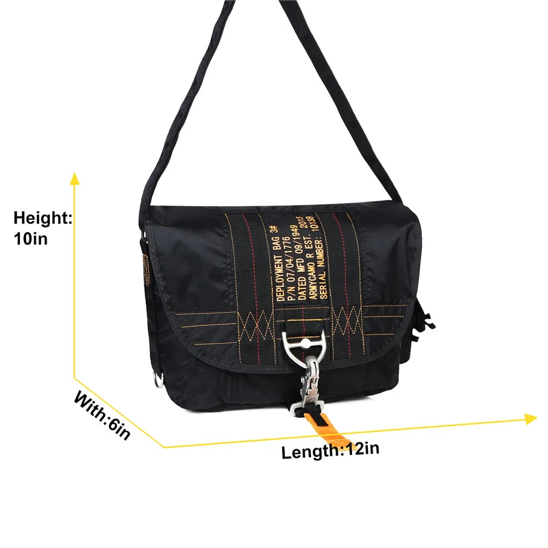 LQARMY Tactical Shoulder Sling Bag Nylon Waterproof Outdoor Chest Pack
