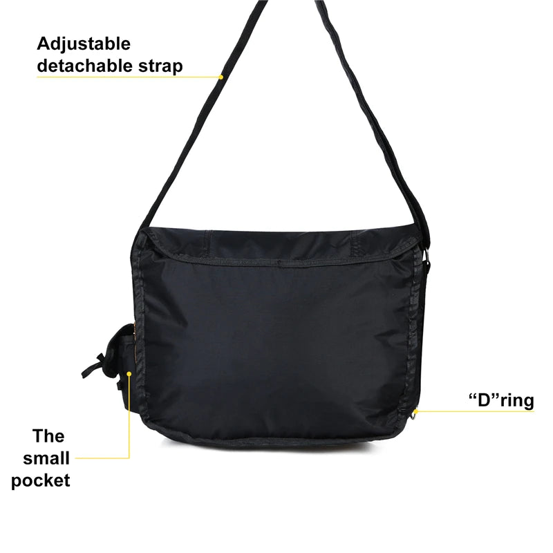LQARMY Tactical Shoulder Sling Bag Nylon Waterproof Outdoor Chest Pack