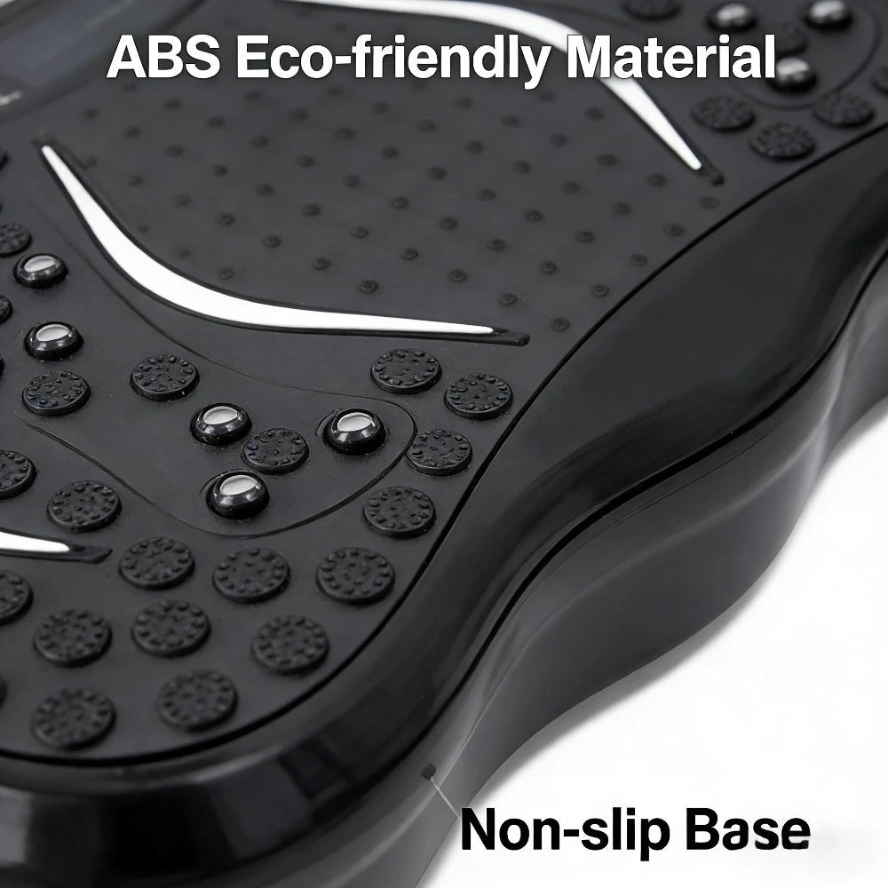 Full Body Vibration Plate Machine With Remote And Resistance Bands For Home