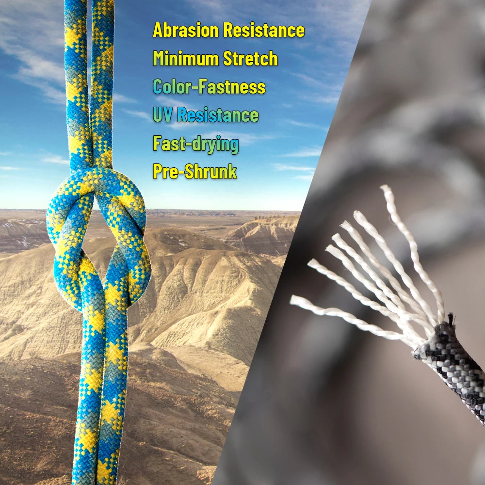 550 Paracord Rope Parachute Cord  305M  1000FT 250FT 100FT Imperial 7 Cores Paracord for Camping Rope Survival Tent Accessories