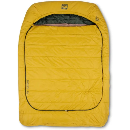 Kelty Tru Comfort Doublewide 20 Degree Two Person Sleeping Bag for Camping