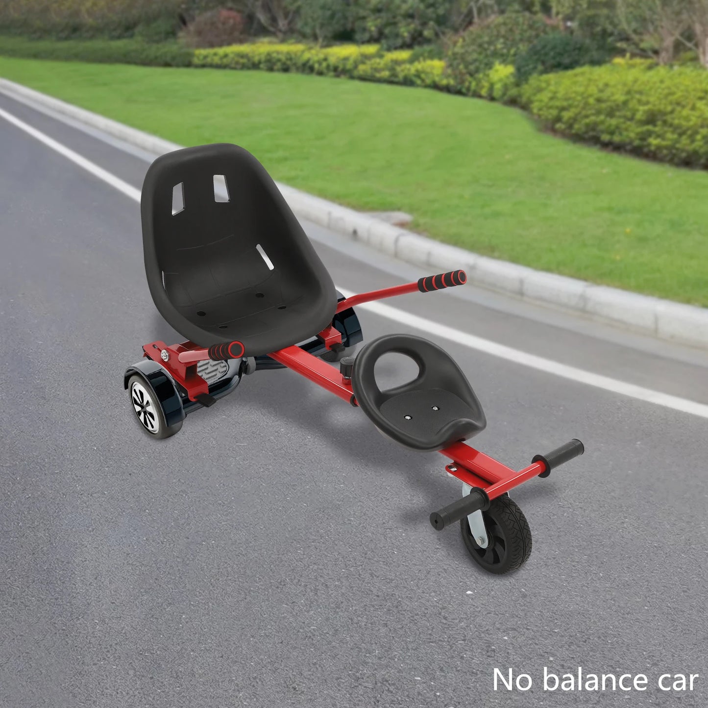 Adjustable Hoverboard Double Seat Attachment For Two Riders Outdoor Use