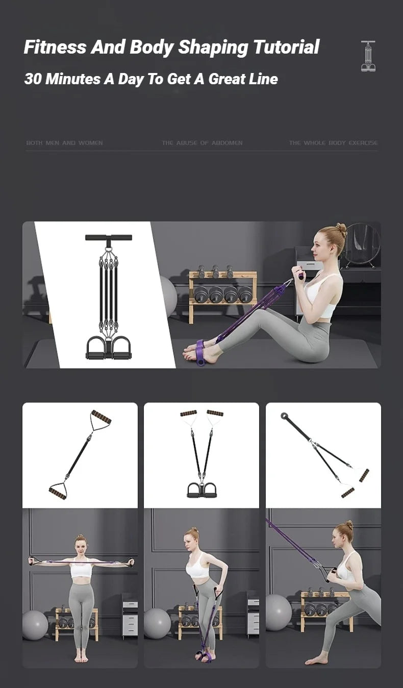Men's Pedal Exerciser Tensioner For Waist And Abdomen Home Workout