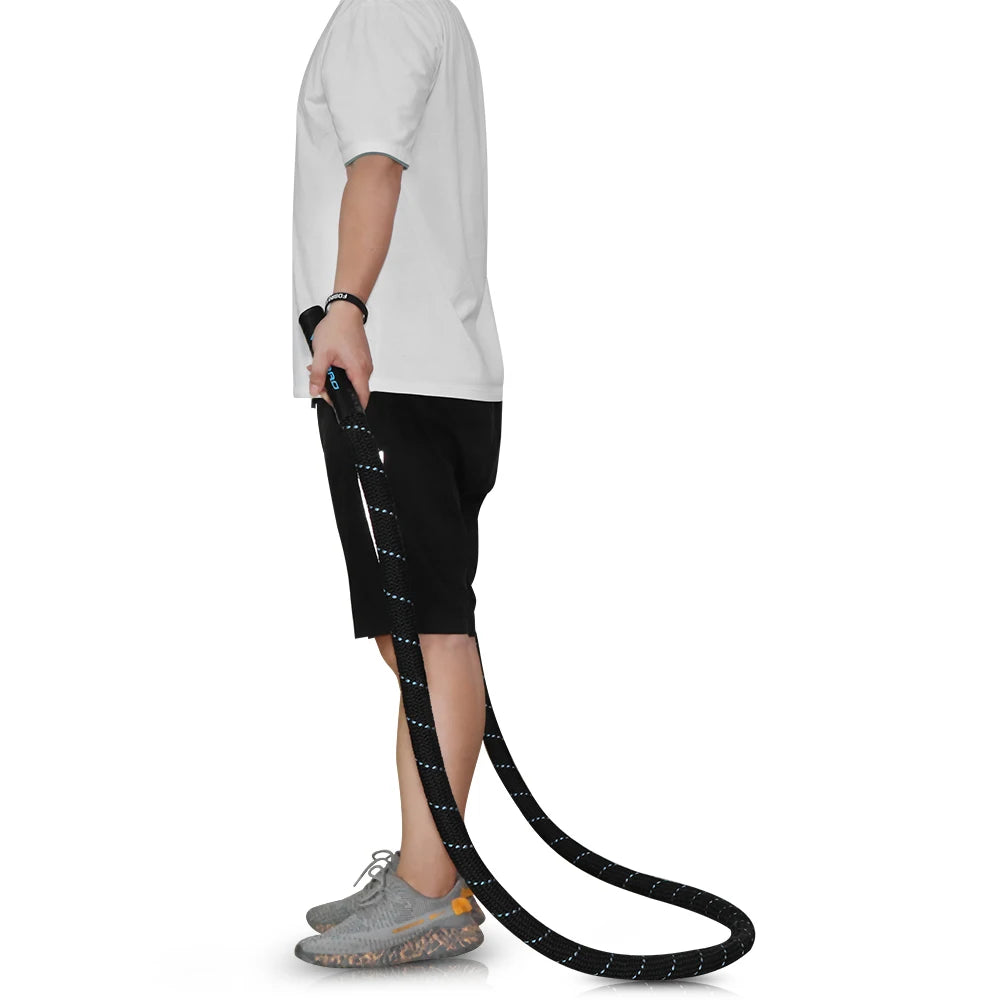 FDBRO Battle Rope Heavy Duty Fitness Rope For Home Gym
