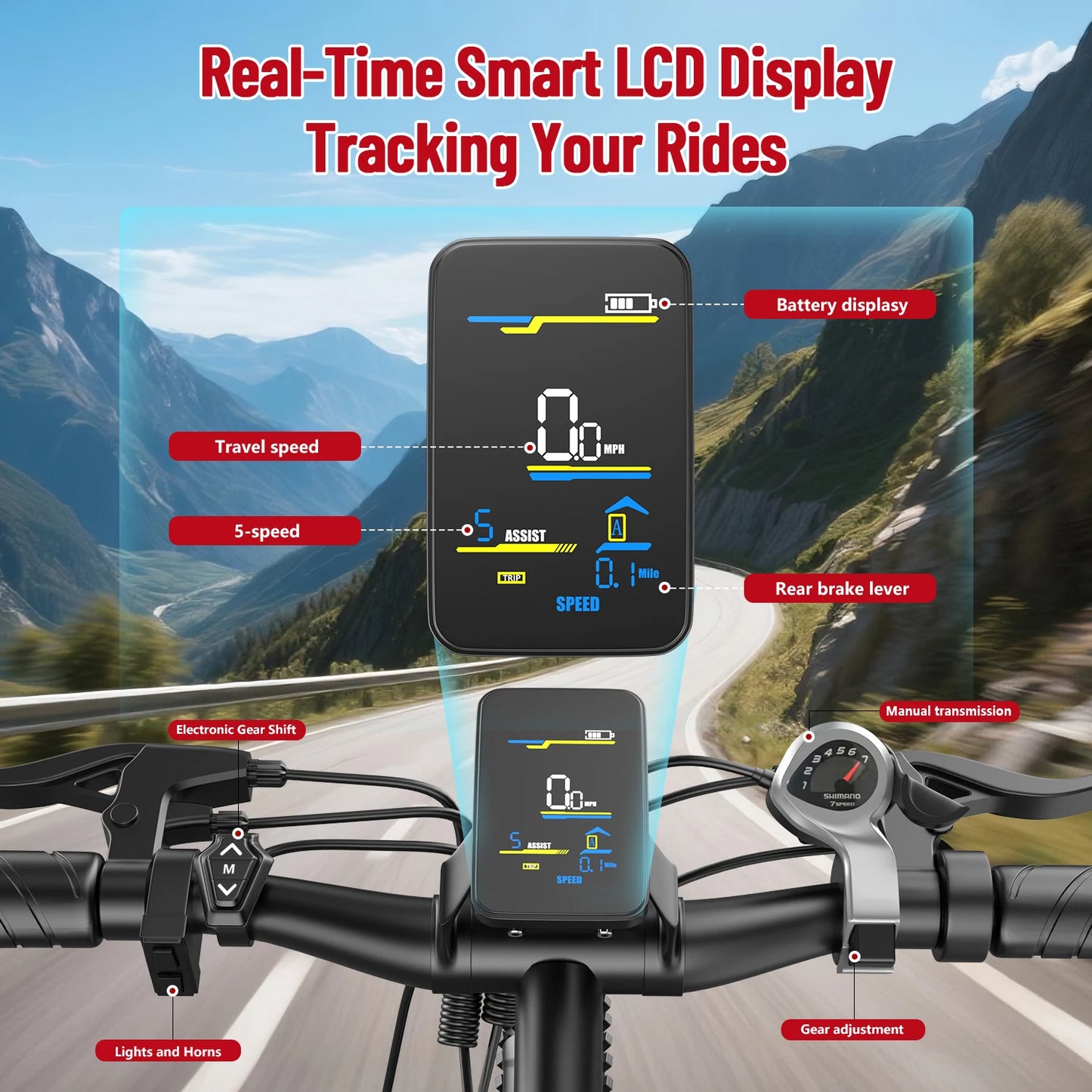 X-koala 1000W Peak Electric Bike for Adults 25MPH Elite