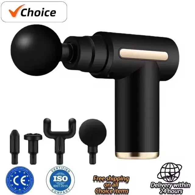 DIAMRI Mini USB Massage Gun Portable Fascia Relaxer For Shoulders
