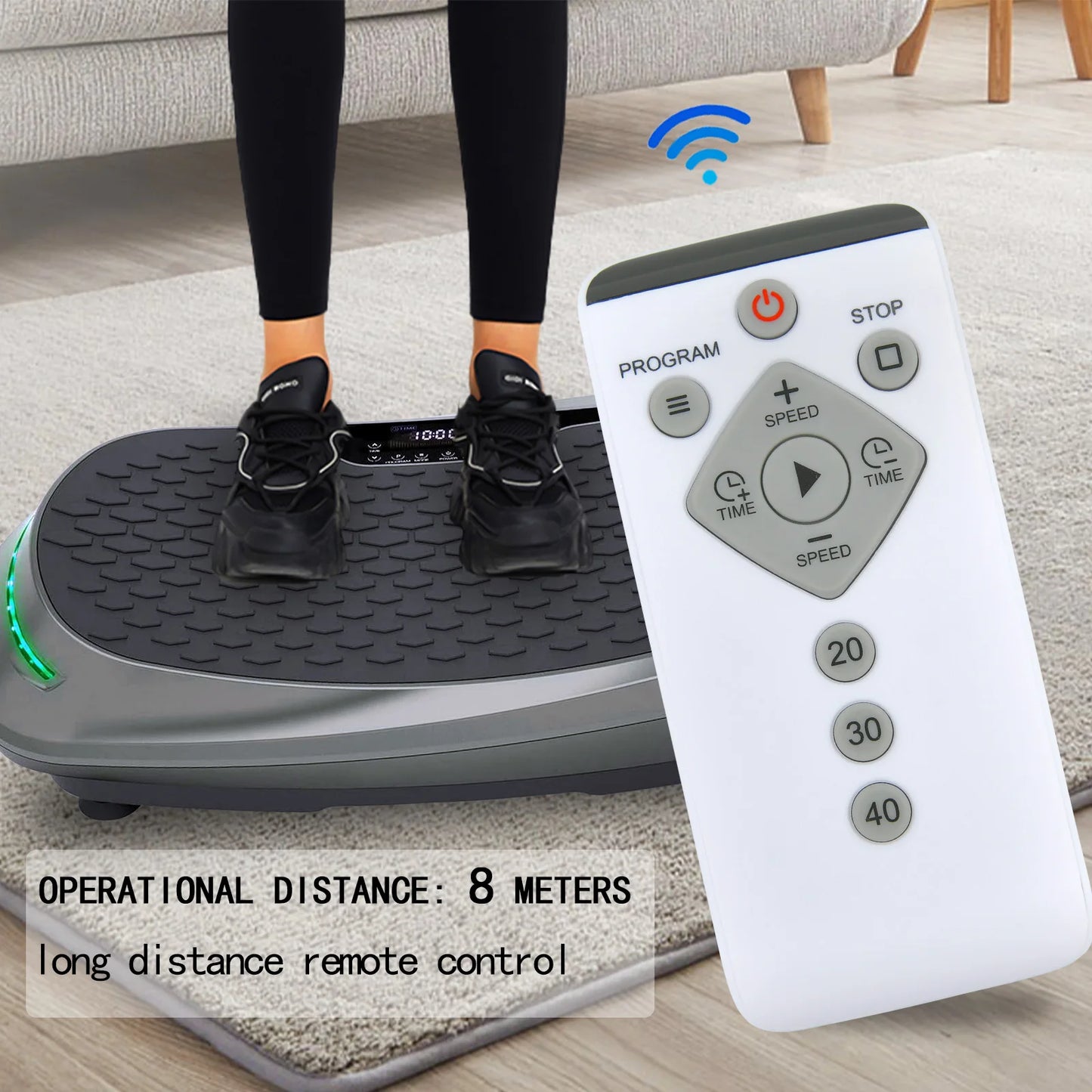 OMETTER Remote Control For MERACH Vibration Plate MR2468