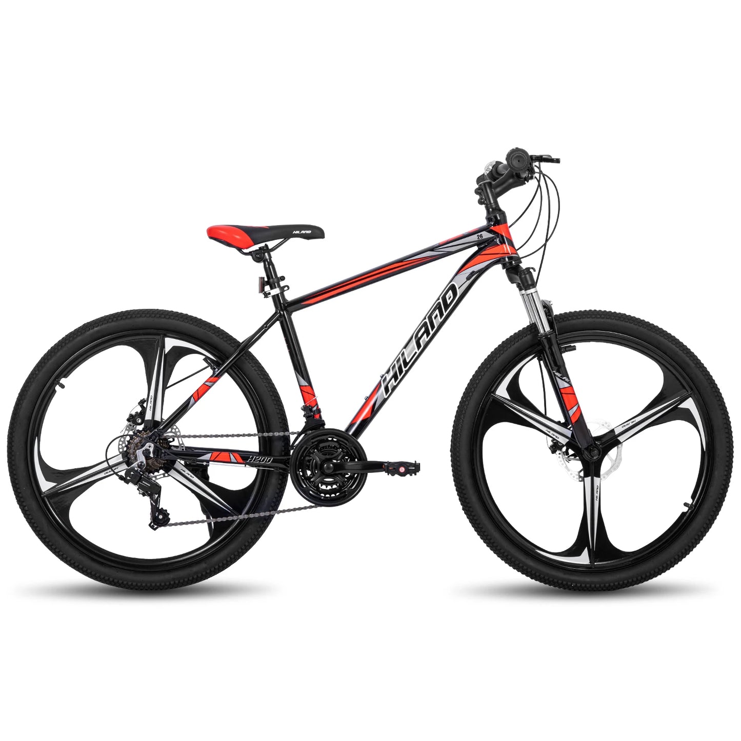 Hiland Mountain Bike Shimano 21 Speed Aluminum Disc Brakes
