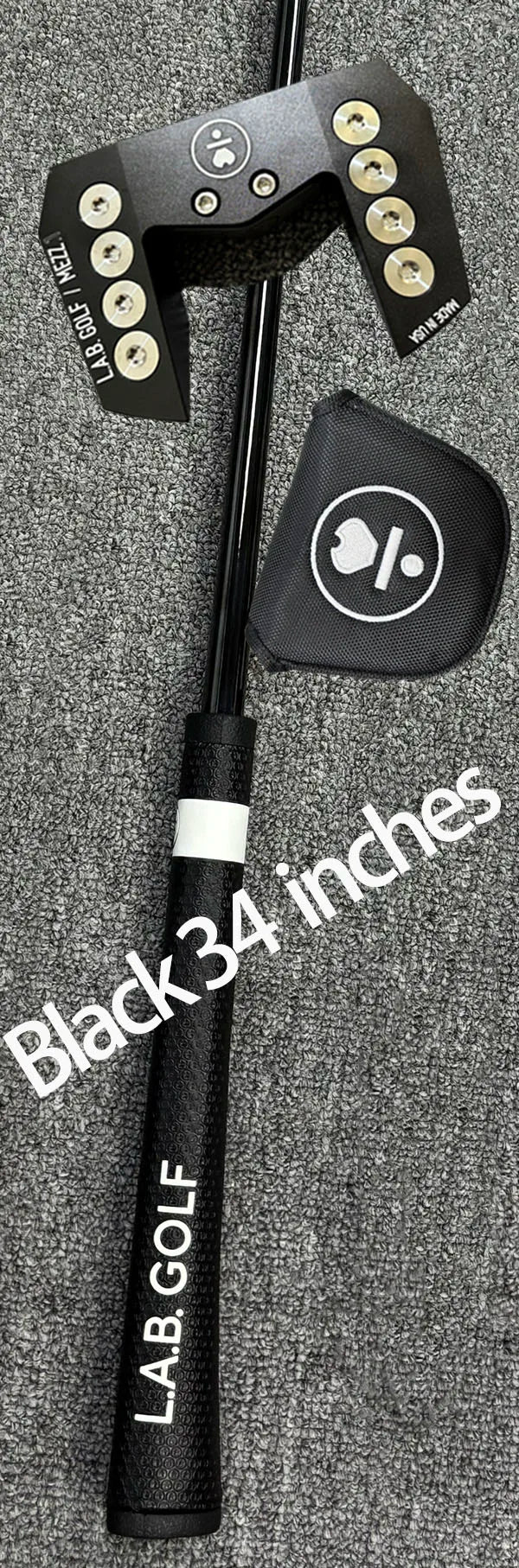 LAB Golf Putter MEZZ.1 Big Black Bull Automatic Balancing Club Face 33 34 35 Inch